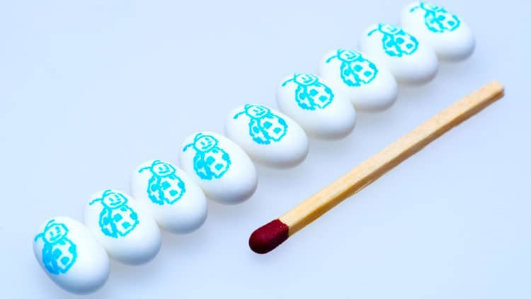 Continuous inkjet (CIJ) coding sample by EBS