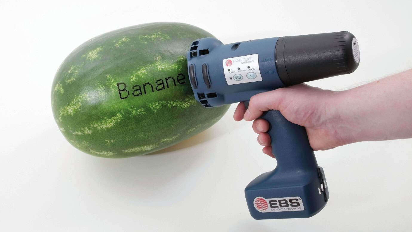 EBS-250 mobiler Handjet-Tintenstrahldrucker