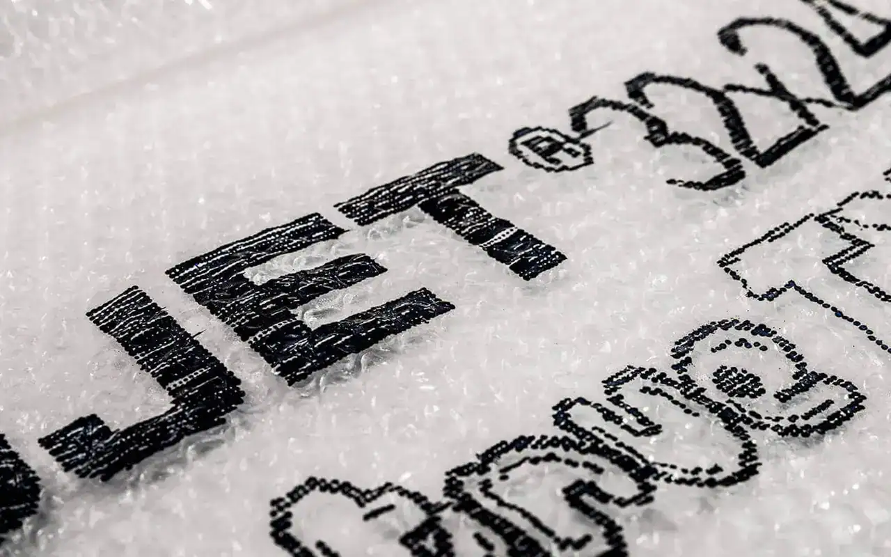 EBS Handheld Inkjet-Druckmuster