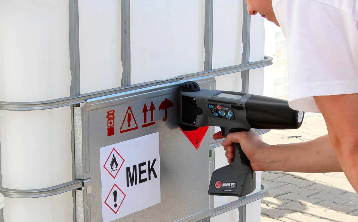Pallet coding with an EBS inkjet system