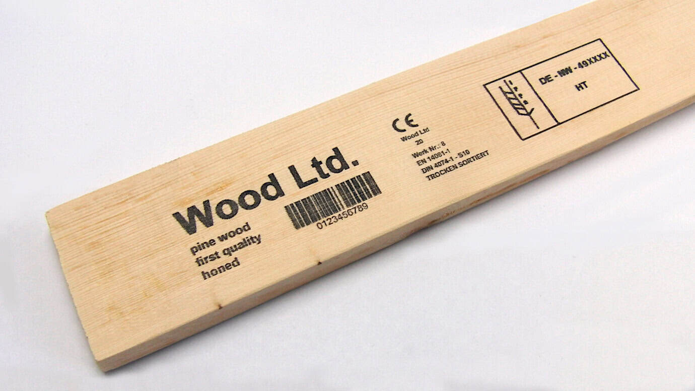 Pallet coding with an EBS inkjet system