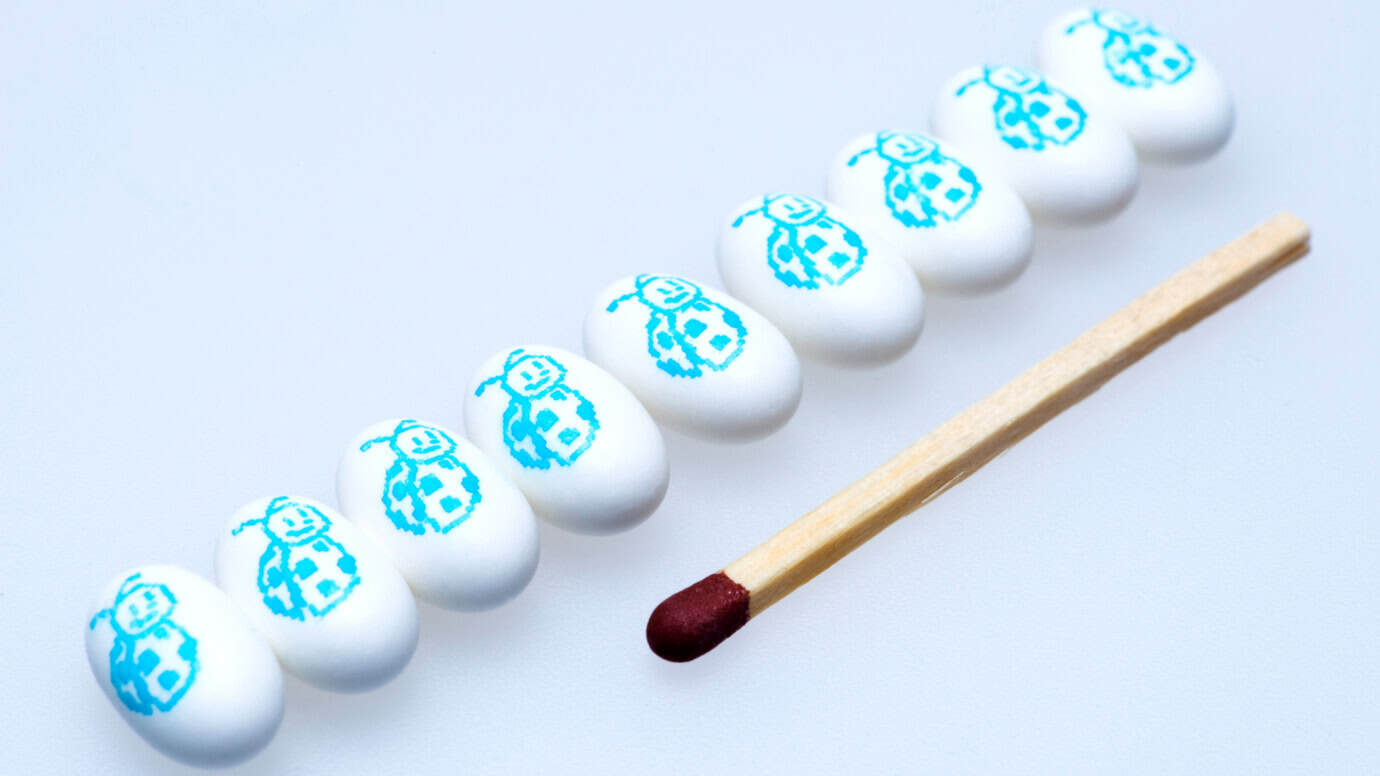 Product coding with an EBS inkjet system