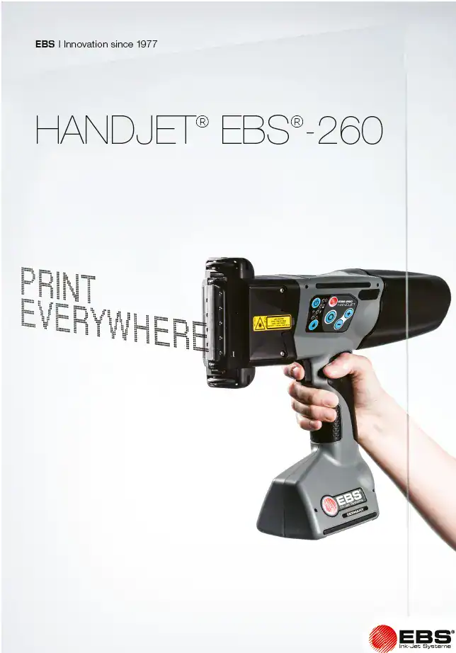 EBS-260 brochure cover