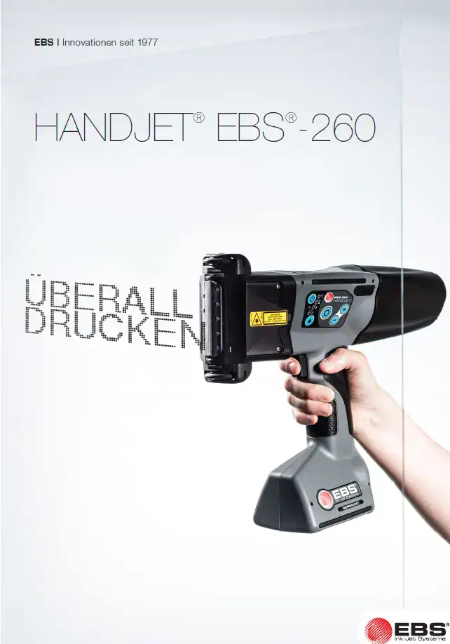 EBS-260 brochure cover