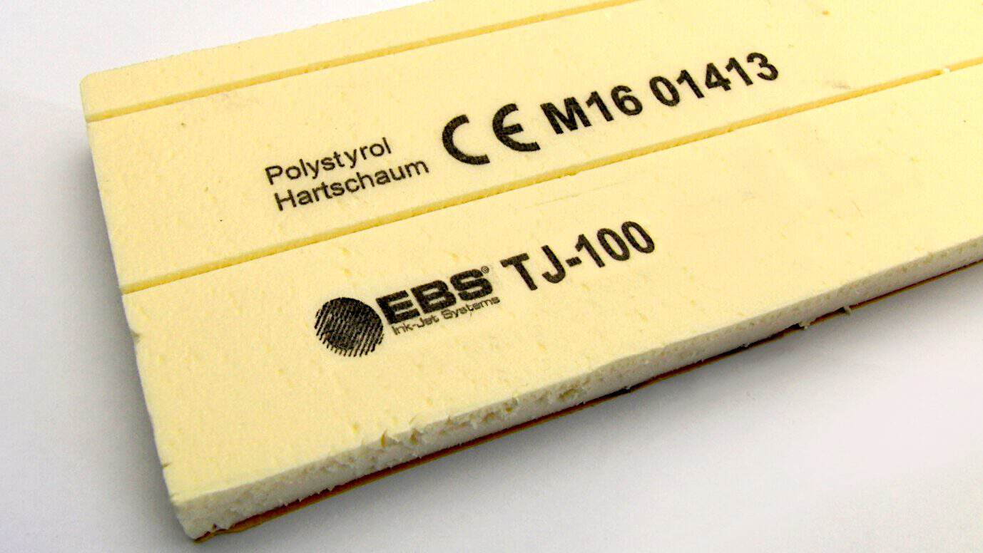 Inkjet-Kennzeichnung auf Schaumstoff