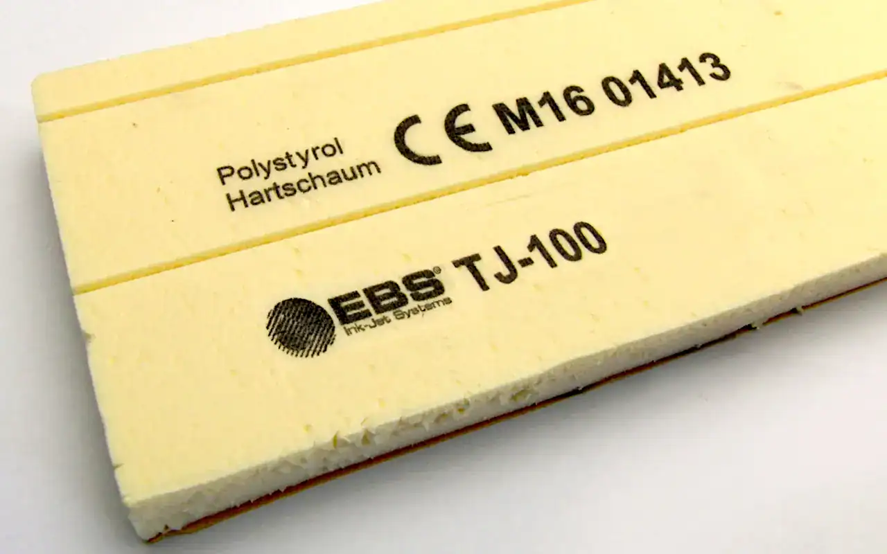 Inkjet-Kennzeichnung auf Schaummaterial